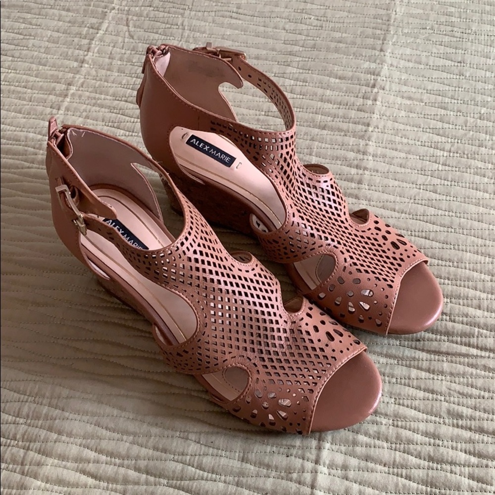 Alex Marie Wedge Sandals